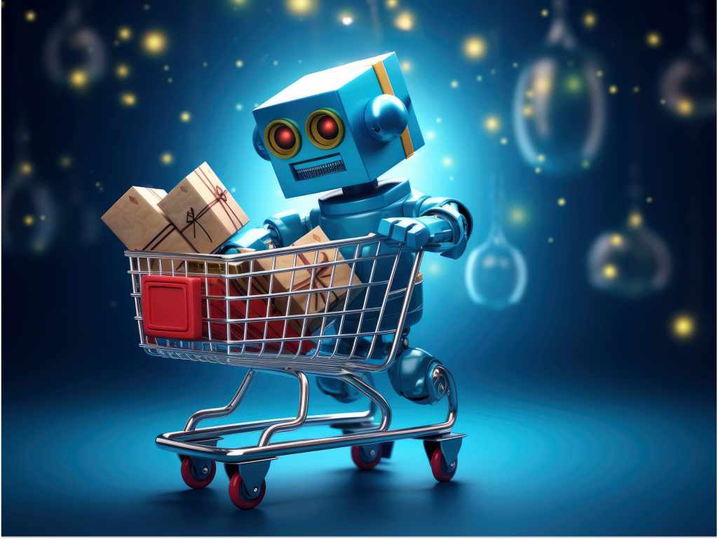 3d-delivery-robot-working 15 Best Shopping Bots for eCommerce Stores livoso tech