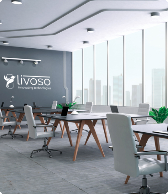 Office Interior homepage livoso tech